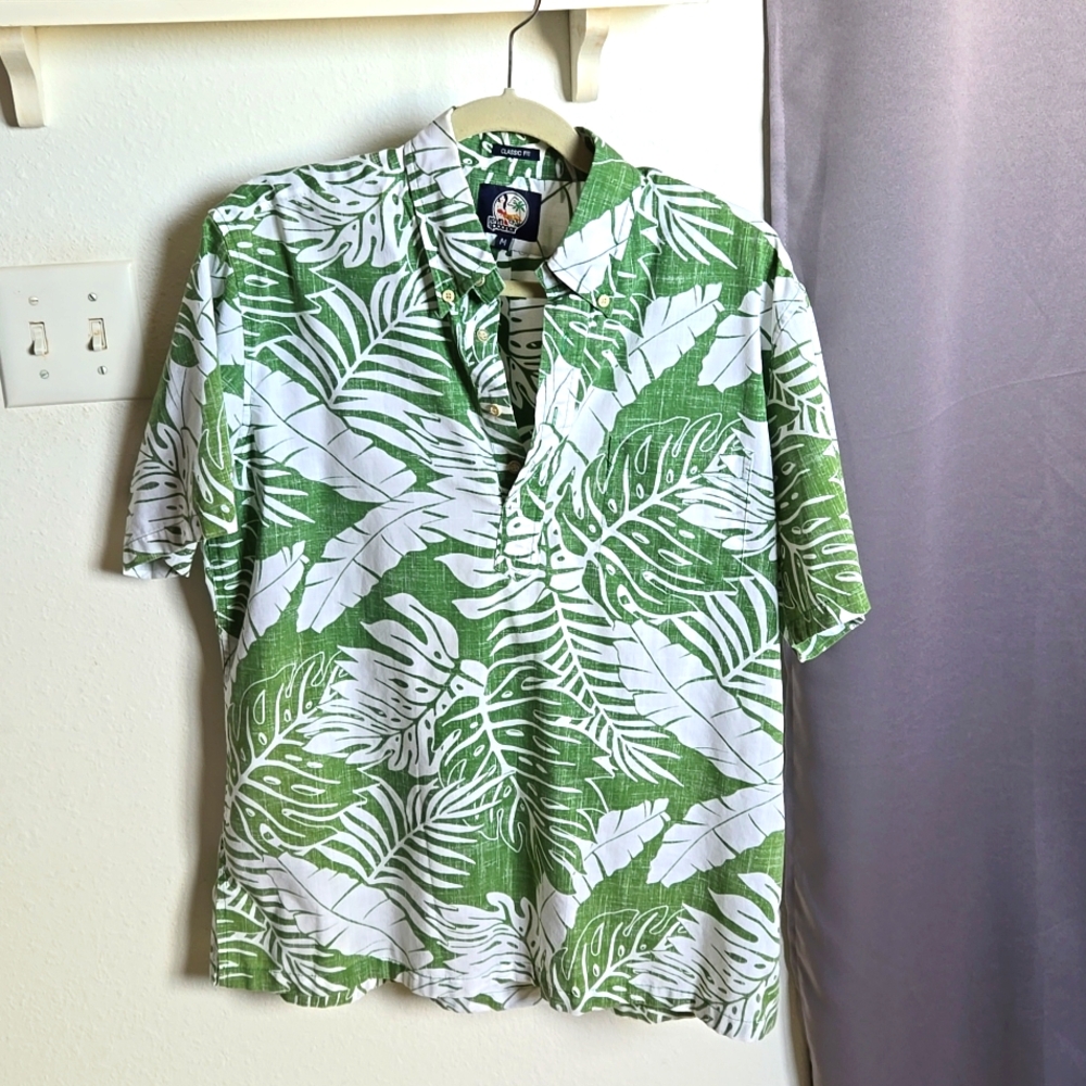 Men's Aloha Shirt, M, Reyn Spooner
